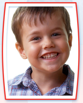 boy in blue shirt